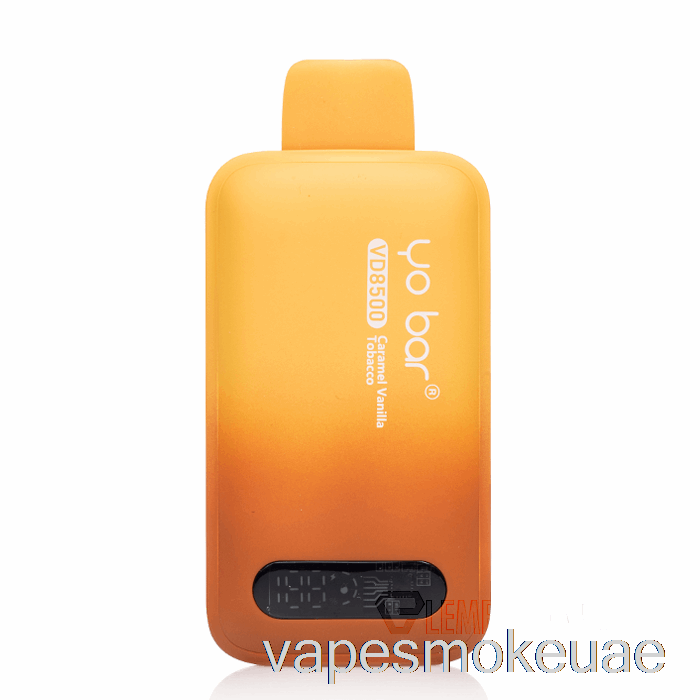 Vape Uae Yo Bar Vd8500 تبغ الفانيليا والكراميل للاستعمال مرة واحدة
